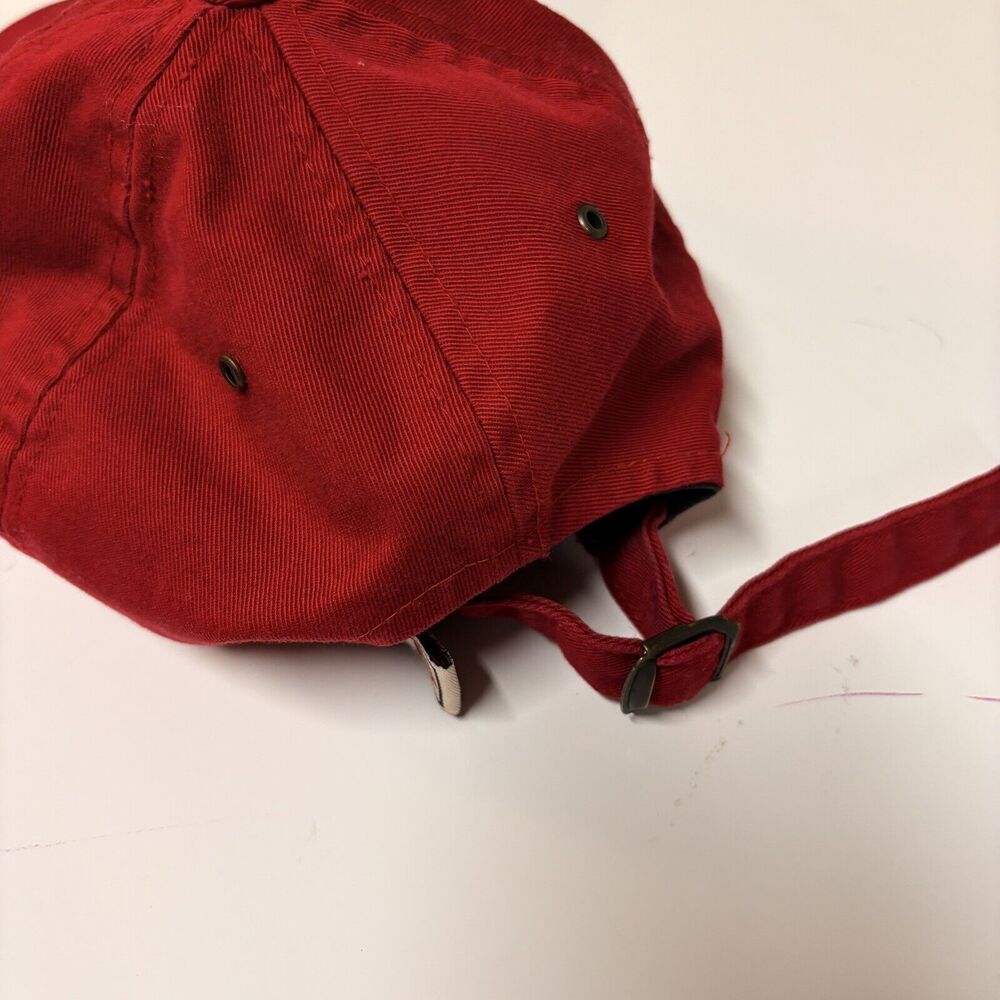 Nebraska Huskers Vintage  Adjustable Hat‎ Cap Zephyr Graf-x RED ON BLACK - Picture 6 of 8